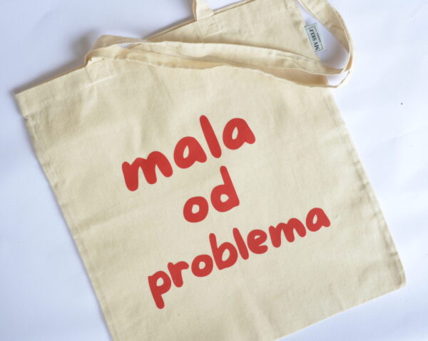 Ceger sa natpisom - "mala od problema"