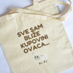 Ceger sa natpisom - "sve sam bliže kupovini ovaca"