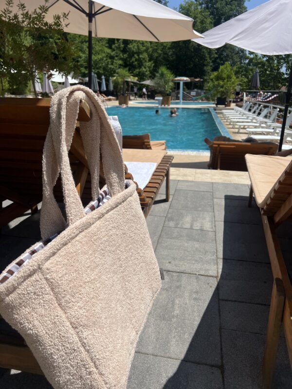 Torba za plažu - braon - Image 5