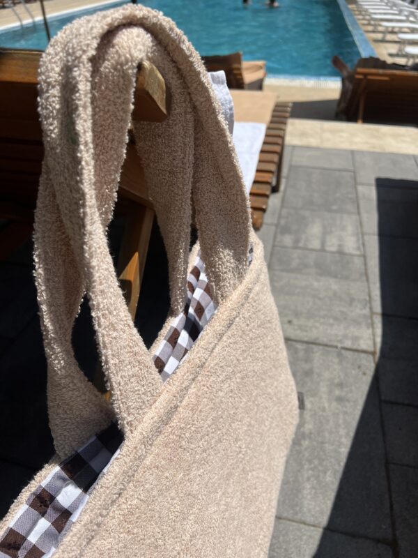 Torba za plažu - braon - Image 2