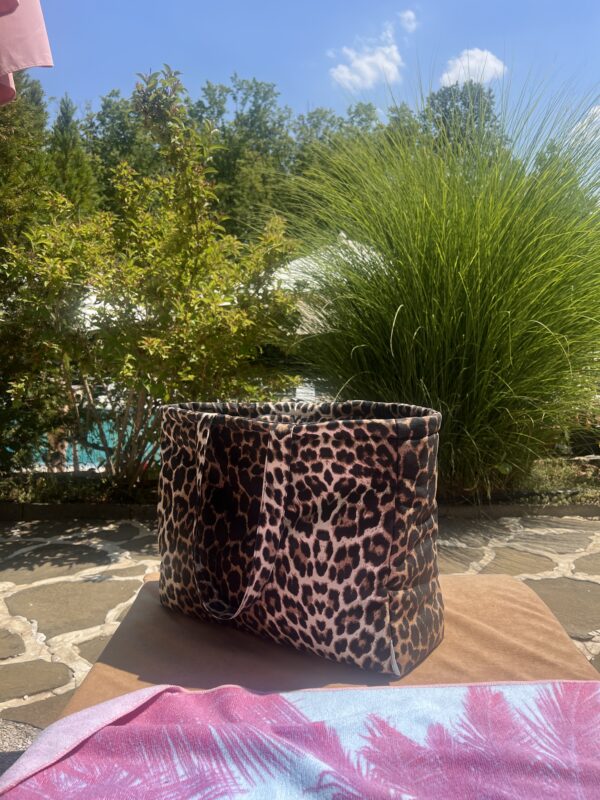 Torba za plažu - leopard - Image 4