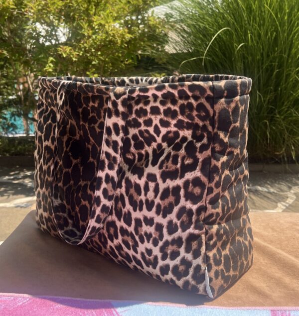 Torba za plažu - leopard
